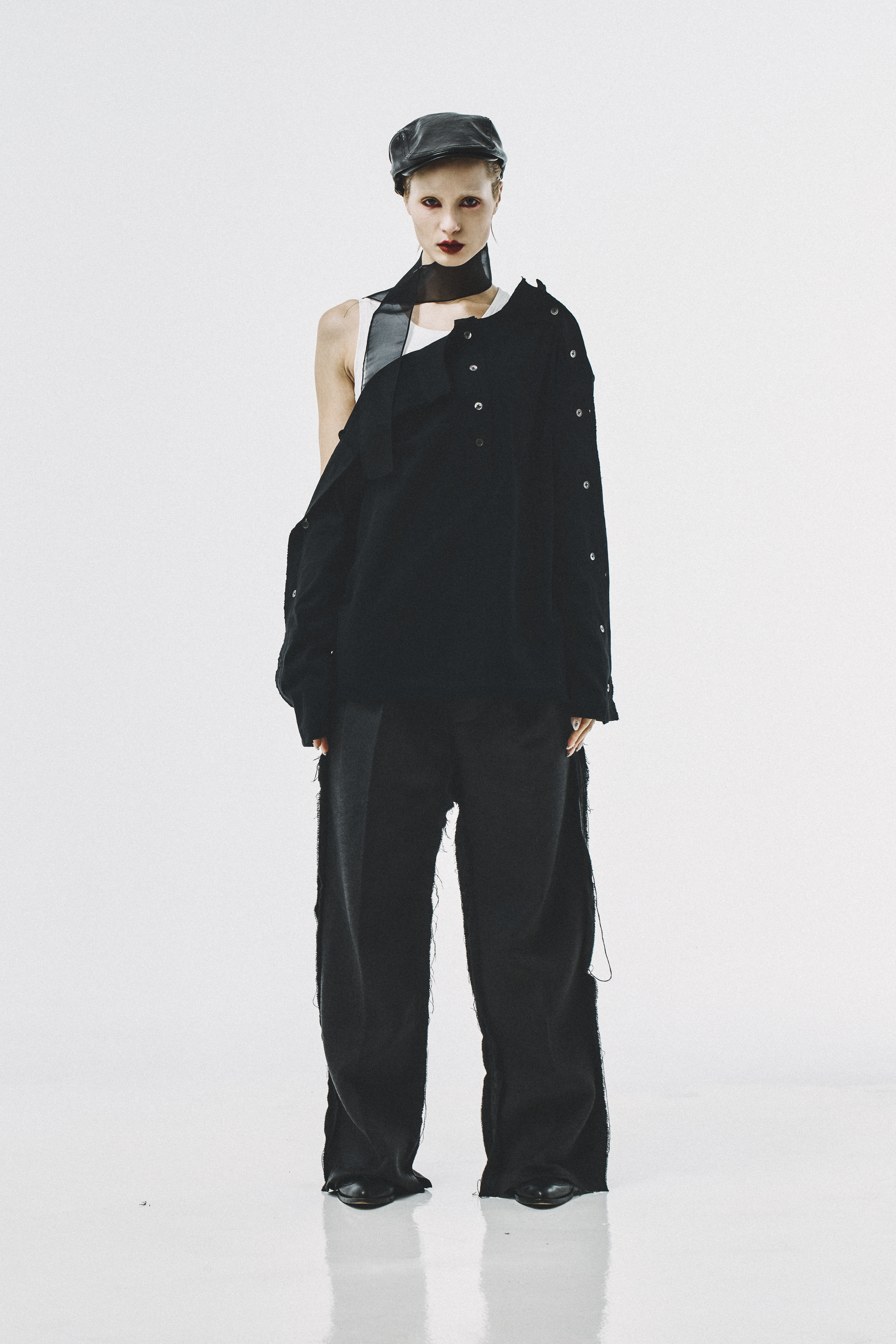 Deconstructed Henley Shirt