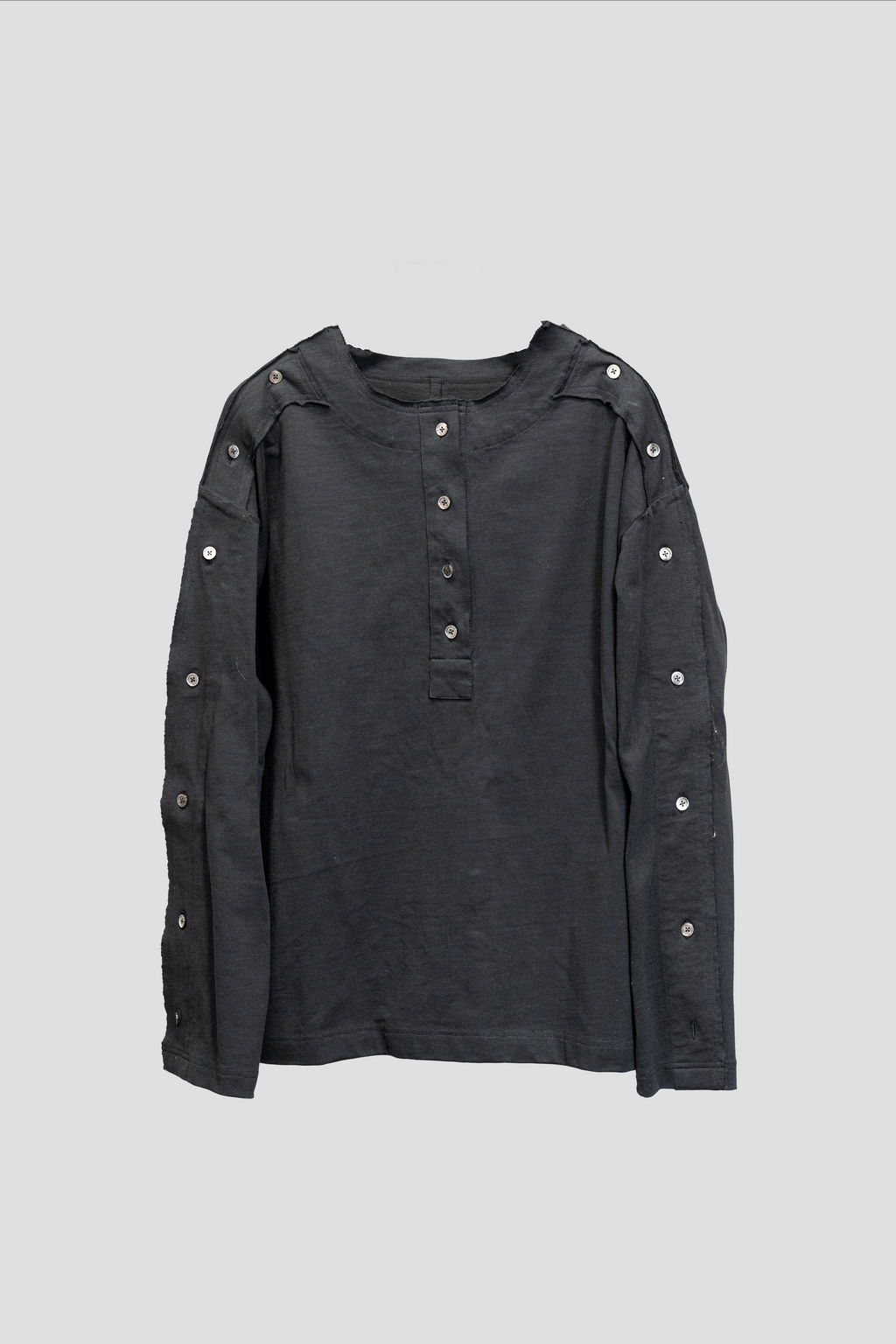 Deconstructed Henley Shirt