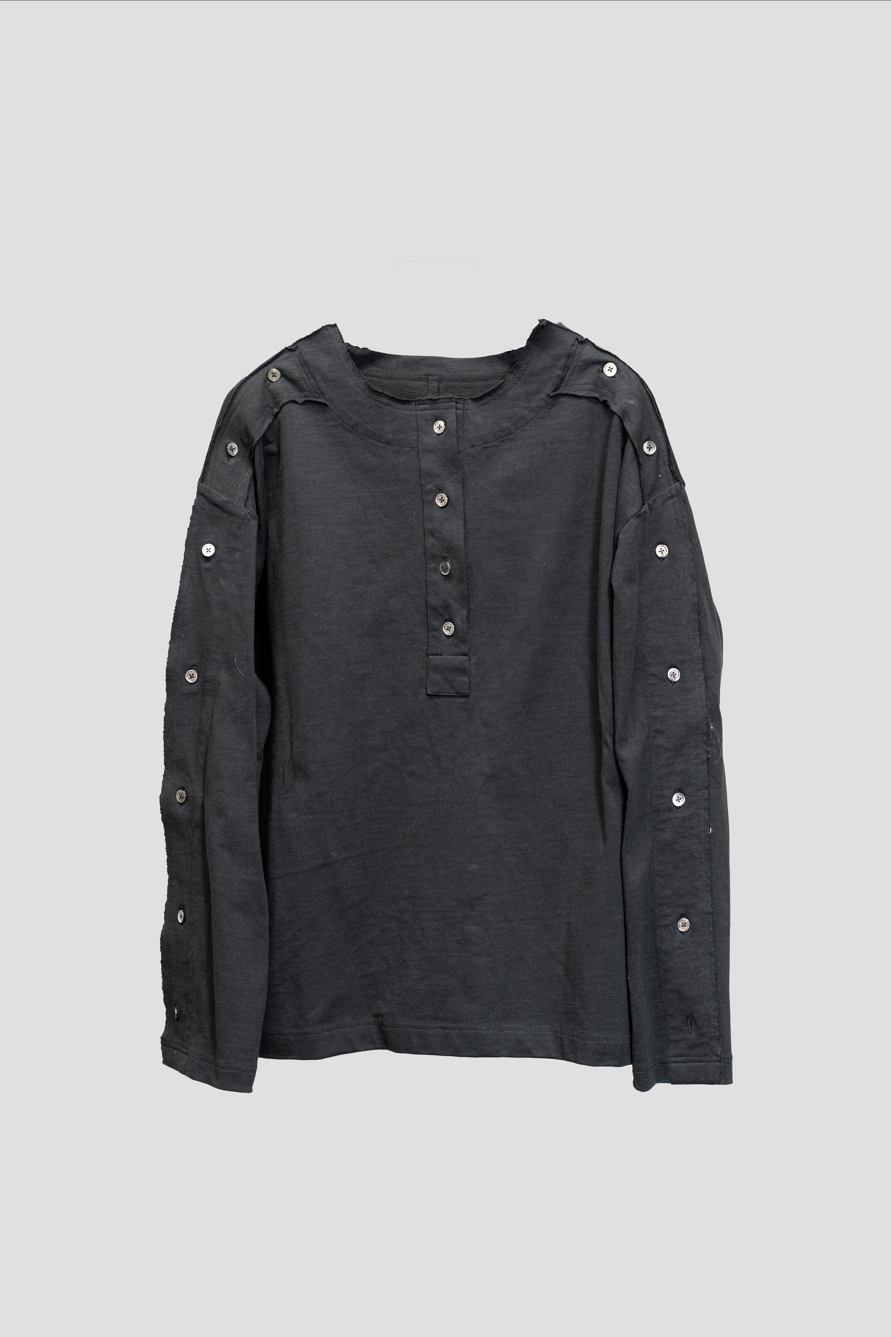 Deconstructed Henley Shirt