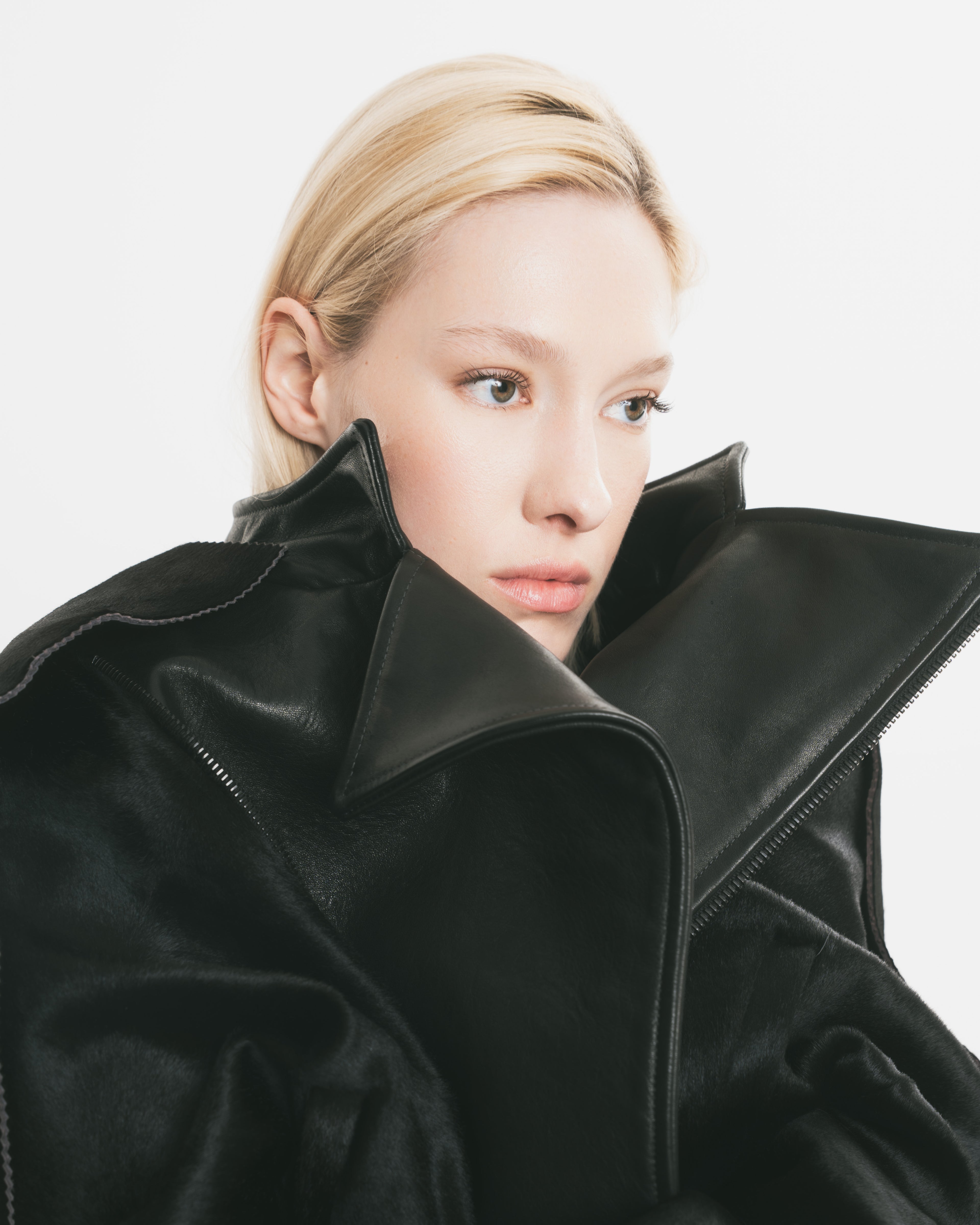 Silhouette Leathter Biker Jacket